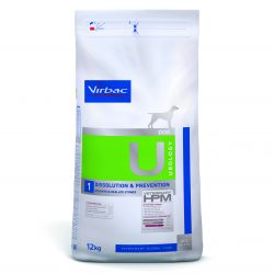 CROQUETTES CHIEN VETERINARY HPM DOG U1 UROLOGY DISSOLUTION & PREVENTION - VIRBAC