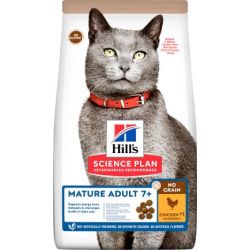 CROQUETTES CHAT SCIENCE PLAN ADULT MATURE POULET SANS CEREALES - HILL'S