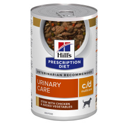 PATEE CHIEN ADULT PRESCRIPTION DIETS C/D MIJOTES POULET - HILL'S