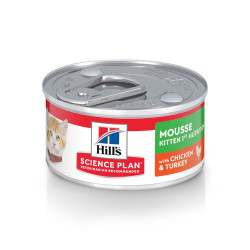 PATEE CHAT SCIENCE PLAN KITTEN POULET MOUSSE (boite) - HILL'S