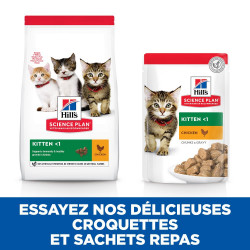 PATEE CHAT SCIENCE PLAN KITTEN POULET (sachet) - HILL'S