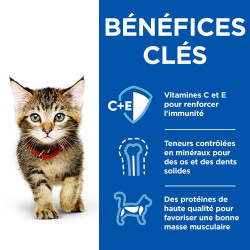 PATEE CHAT SCIENCE PLAN KITTEN HEALTY MIXTE - HILL'S