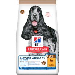 CROQUETTES CHIEN SCIENCE PLAN ADULT MATURE POULET SANS CEREALES - HILL'S