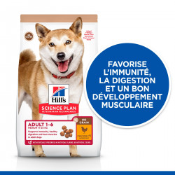 CROQUETTES CHIEN SCIENCE PLAN ADULTE POULET SANS CEREALES - HILL'S