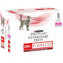 PATEE CHAT VETERINARY DIETS DM ST/OX DIABETES MANAGEMENT (sachet) - PROPLAN