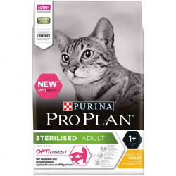 CROQUETTES CHAT STERILISED ADULT avec OPTIDIGEST POULET - PURINA PROPLAN