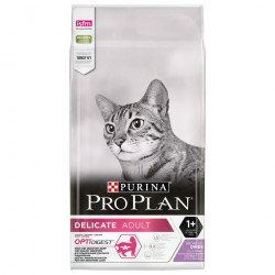 CROQUETTES CHAT DELICATE ADULT avec OPTIDIGEST DINDE - PURINA PROPLAN