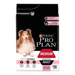 CROQUETTES CHIEN MEDIUM ADULT SENSITIVE SKIN avec OPTIDERMA SAUMON - PURINA PROPLAN