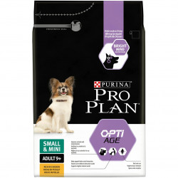 CROQUETTES CHIEN SMALL & MINI ADULT 9+ avec OPTIAGE POULET - PURINA PROPLAN