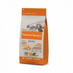 CROQUETTE SELECTED CHIEN JUNIOR SANS CEREALES POULET - NATURE'S VARIETY