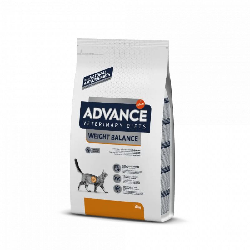 CROQUETTES CHAT VETERINARY DIET WEIGHT BALANCE - ADVANCE