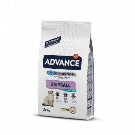 CROQUETTES CHAT ADULT STERILIZED HAIRBALL - ADVANCE