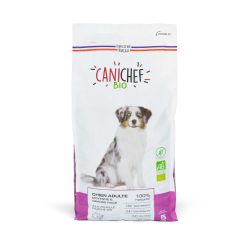 CROQUETTES BIO CHIEN ADULT MOYENNE ET GRANDE RACE SANS CEREALES - CANICHEF