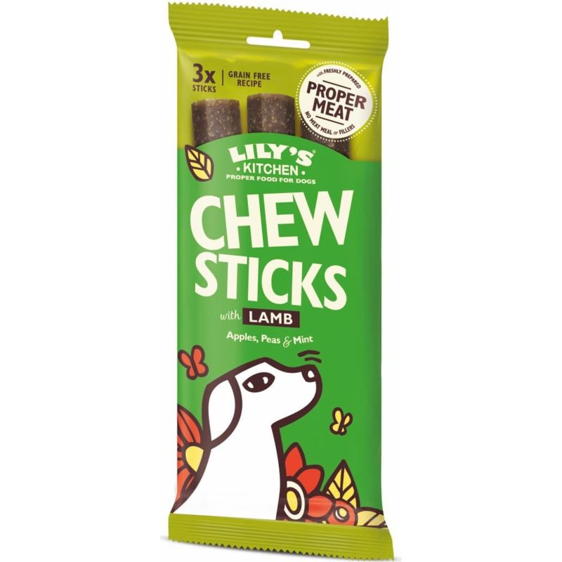 CHEW STICKS AGNEAU CHIEN - LILY'S KITCHEN