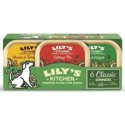 PATEE CHIEN MULTI-PACK NO GRAIN (boite) - LILY'S KITCHEN