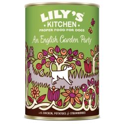 PATEE CHIEN AN ENGLISH GARDEN POULET PATATE FRAISE (boite) - LILY'S KITCHEN