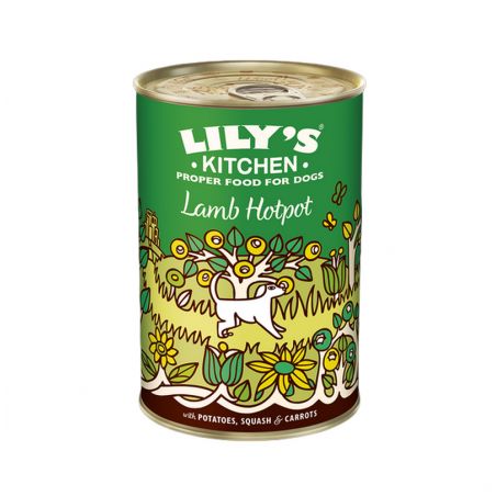 PATEE CHIEN AGNEAU HOTPOT MIJOTEE (boite) - LILY'S KITCHEN