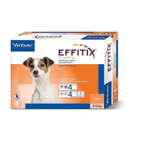 EFFITIX CHIEN (4-10 KG) - VIRBAC