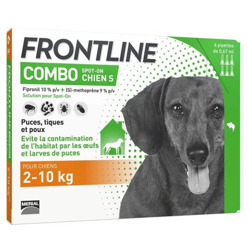 FRONTLINE COMBO CHIEN S (2-10 kg) - BOEHRINGER