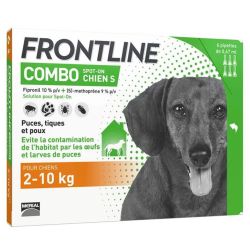 FRONTLINE COMBO CHIEN S (2-10 kg) - BOEHRINGER