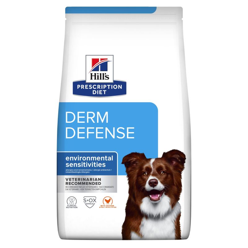 CROQUETTES CHIEN ADULT PRESCRIPTION DIETS DERM DEFENSE - HILL'S