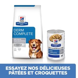 CROQUETTES CHIEN ADULT PRESCRIPTION DIETS DERM COMPLETE - HILL'S