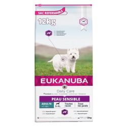 CROQUETTES CHIEN ADULT SENSITIVE SKIN - EUKANUBA