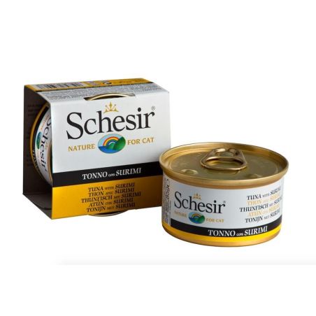 Pâtée en gelée thon/surimi - Schesir