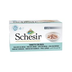 Bouillon thon/daurade chat (boite 6x50g) - SCHESIR