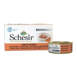 Bouillon thon/papaye chat (boite 6x50g) - SCHESIR