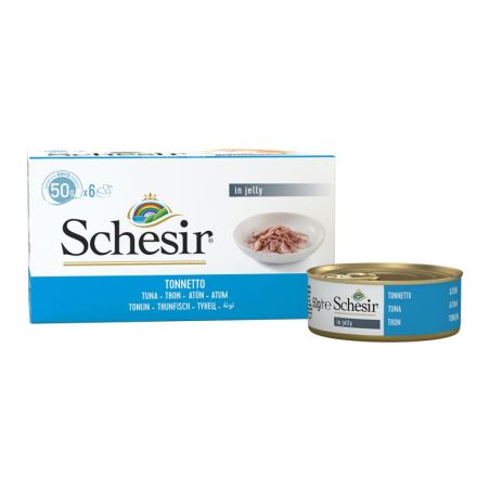 Bouillon thon chat (boite 6x50g) - SCHESIR