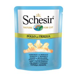 Bouillon poulet/rouget chat (sachet 70g) - SCHESIR