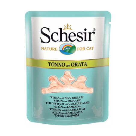 Bouillon thon/daurade chat (sachet 70g) - SCHESIR