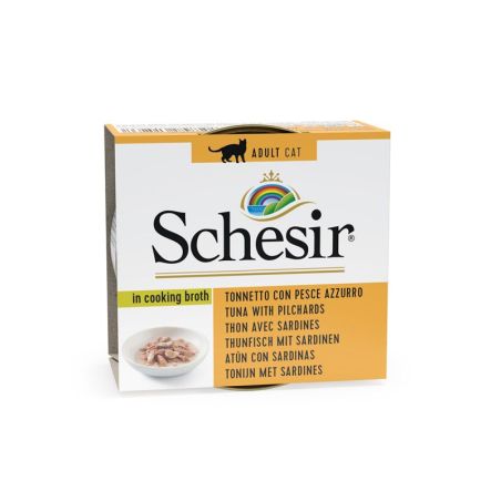 Bouillon thon/sardines chat (sachet 70g) - SCHESIR