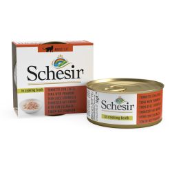 Bouillon thon/citrouille chat (boite 70g) - SCHESIR