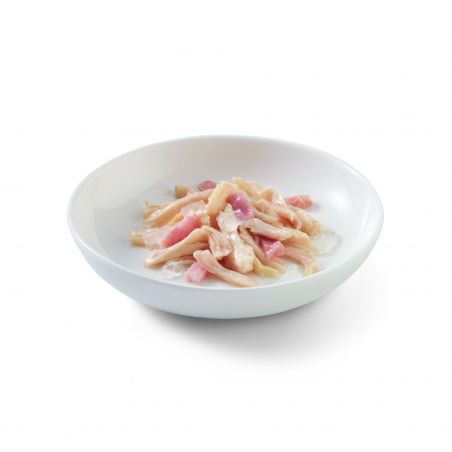 Pâtée en gelée poulet/jambon chat (sachet 85g) - SCHESIR