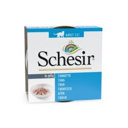 Pâtée en gelée thon chat (boite 85g) - SCHESIR