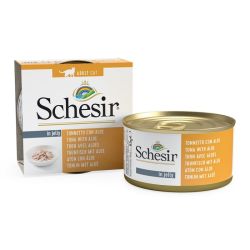 Pâtée en gelée thon/aloes chat (boite 85g) - SCHESIR