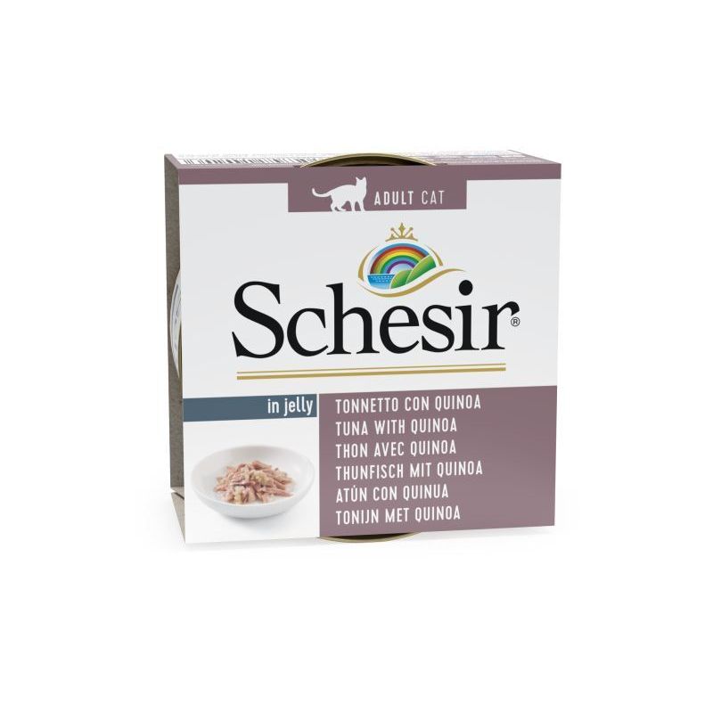 Pâtée en gelée thon/quinoa chat (boite 85g) - SCHESIR