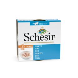 Pâtée en sauce thon chat (boite 70g) - SCHESIR
