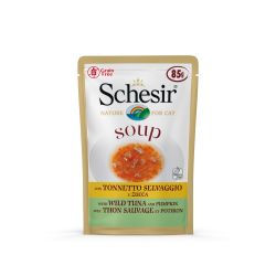 Soupe thon/citrouille chat (sachet 85g)- SCHESIR
