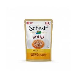Soupe poulet/citrouille chat (sachet 85g) - SCHESIR
