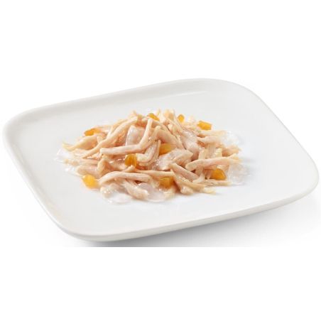 Pâtées en morceaux chien poulet/Papaye (sachet 150g) - Schesir