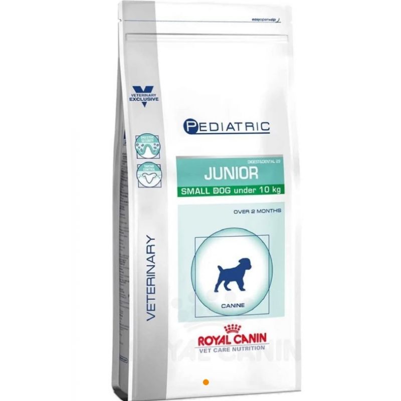 Croquettes chien VETERINARY DOG PEDIACTRIC JUNIOR SMALL - Royal Canin