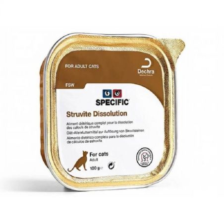 Terrine chat FSW STRUVITE DISSOLUTION - SPECIFIC