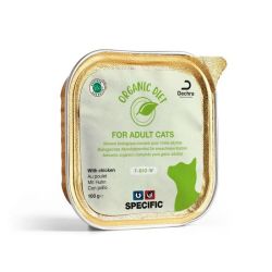 Terrine chat F-BIO-W ORGANIC CHICKEN - SPECIFIC