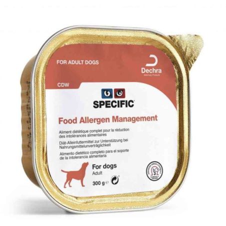 Terrine chien CDW FOOD ALLERGY MANAGEMENT (boite 6x300g) - SPECIFIC