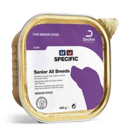 Terrine chien CGW SENIOR ALL BREEDS (boite 6x300g) - SPECIFIC