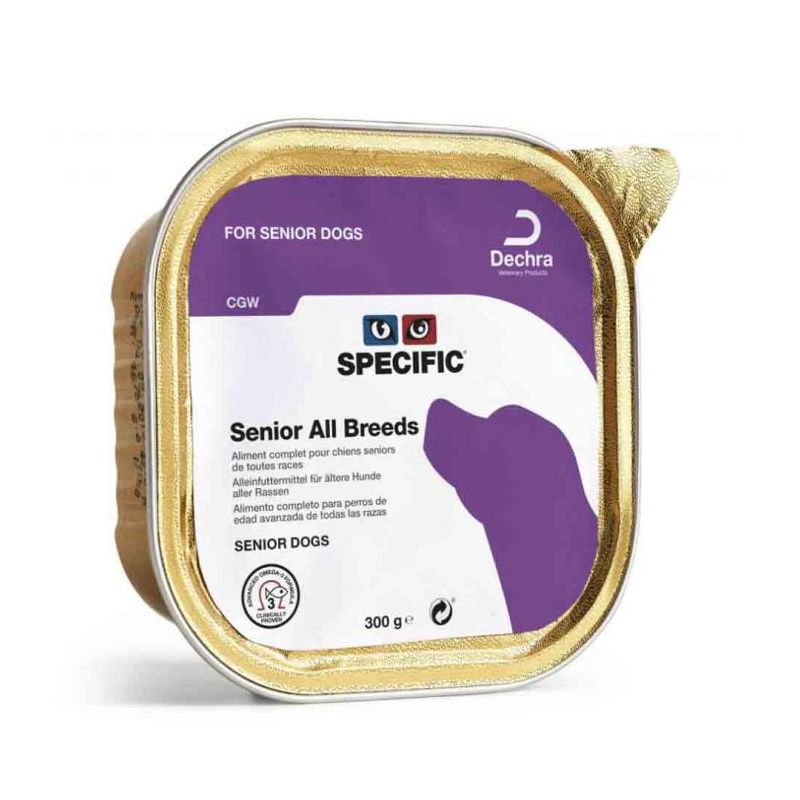 Terrine chien CGW SENIOR ALL BREEDS (boite 6x300g) - SPECIFIC