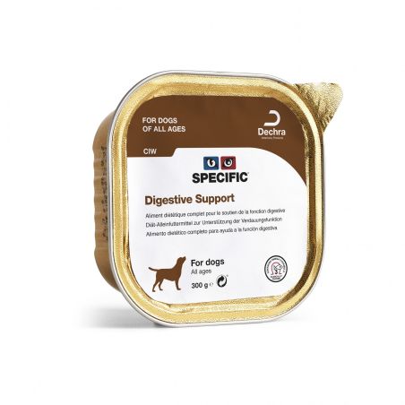 Terrine chien CIW DIGESTIVE SUPPORT (boite 6x300g) - SPECIFIC